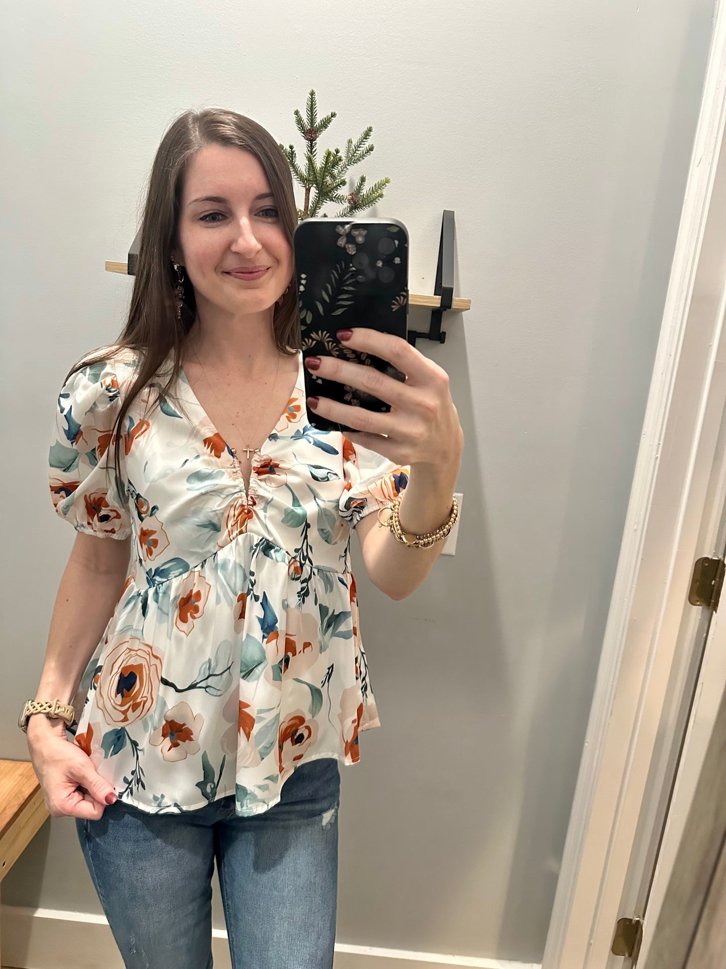 Georgia Babydoll Top