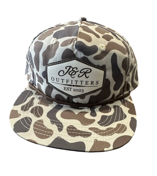 J & R Outfitters Hat - Old School Camo