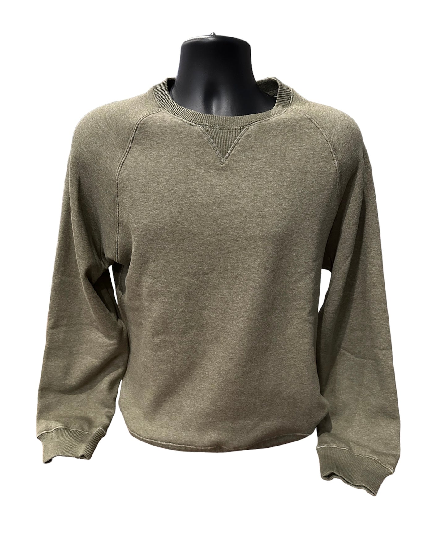 Double-Face Fleece Sweatshirt - Spanish Moss