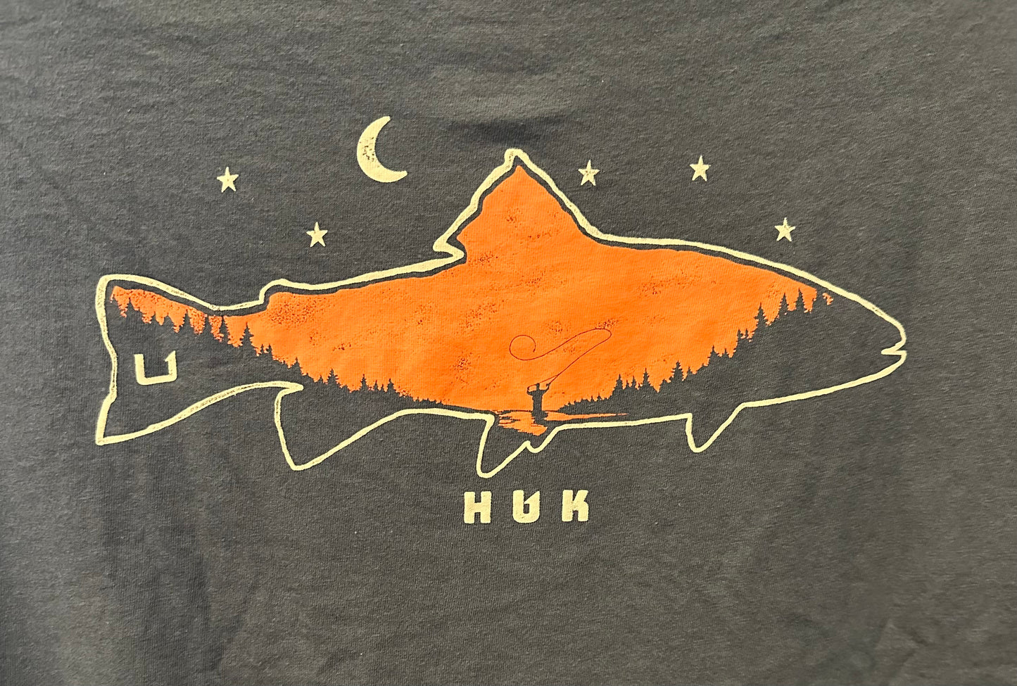 Moon Trout Graphic Short Sleeve Tee