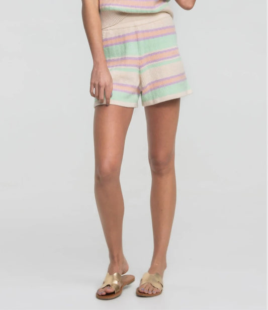 Couch to Cabana Knit Shorts | Striped Summer Sands
