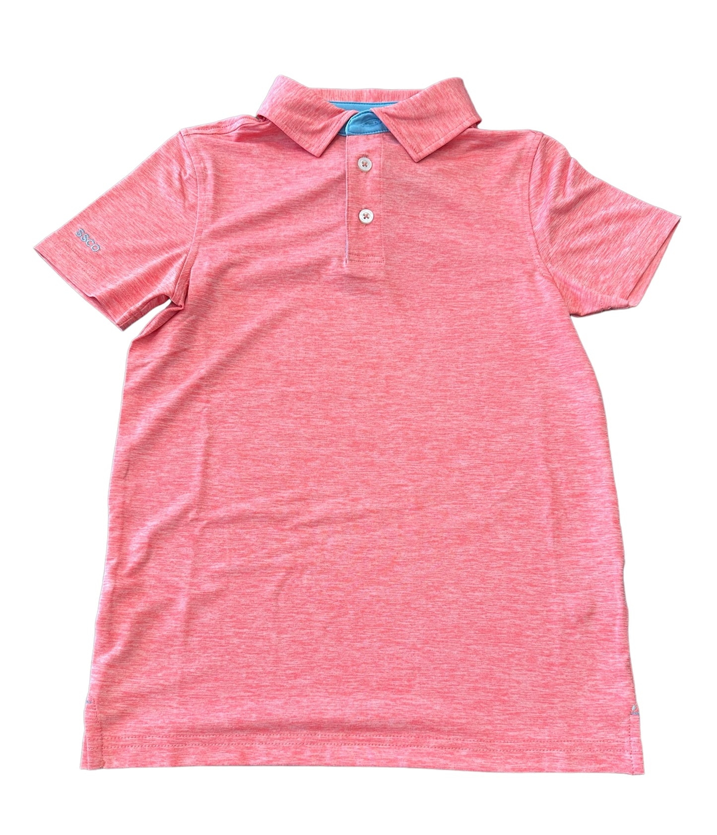 Youth Starburst Grayton Heather Polo