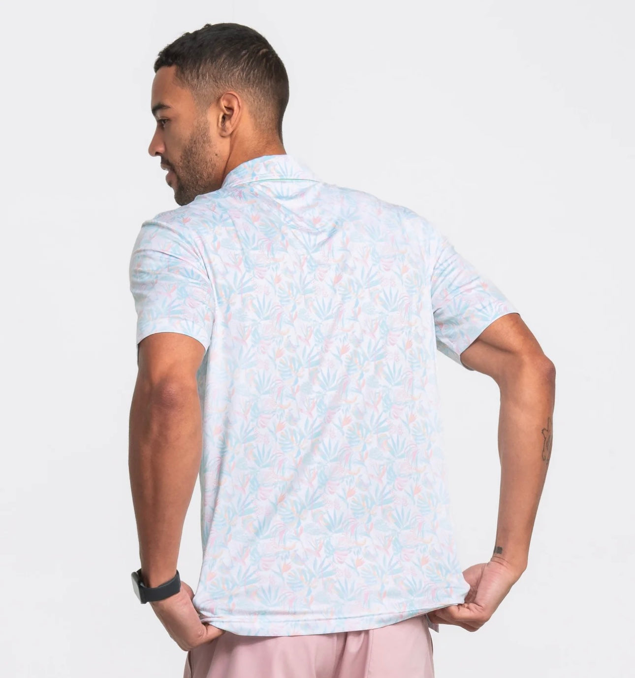 Island Oasis Printed Polo