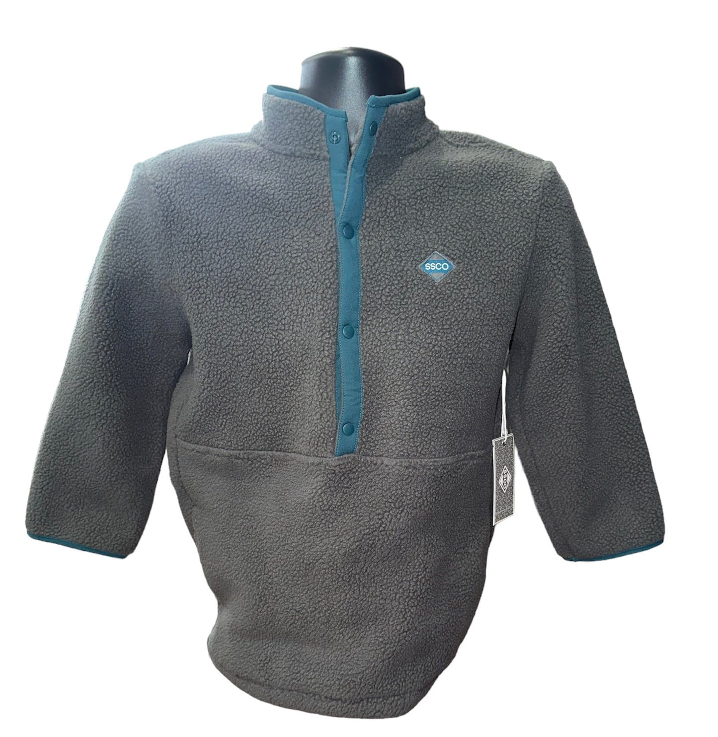 Youth Kodiak Snap Fleece - Magnet