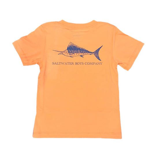 Youth Marlin Short Sleeve Pocket Tee