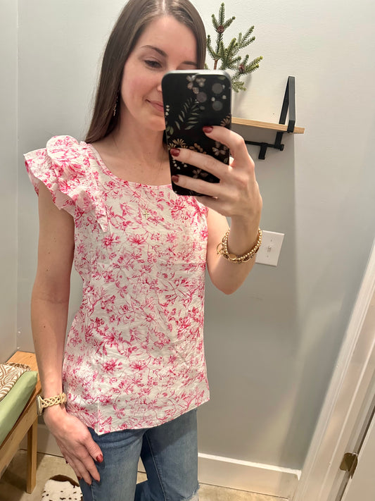Sweet Caroline Top | Pink