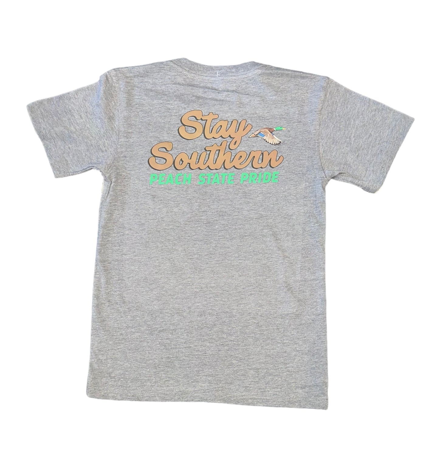 Youth Stay Southern Duck Short Sleeve Pocket Tee