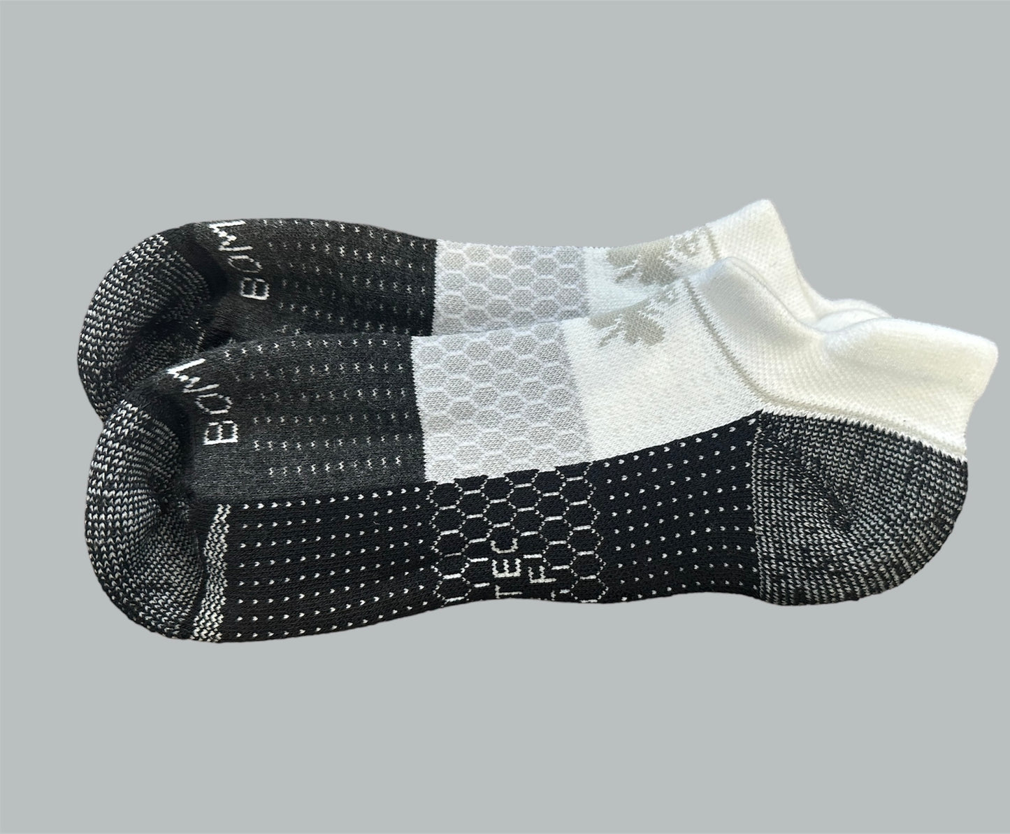 White/Black Golf Ankle Socks