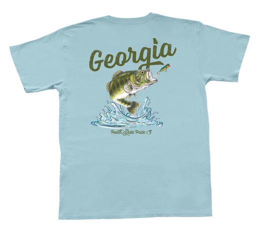 Georgia Bass Short Sleeve Pocket Tee