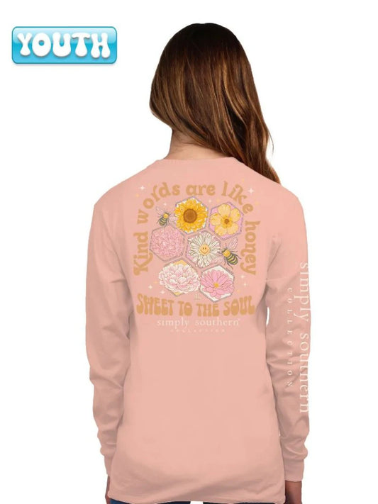 Youth Words Like Honey LS Tee