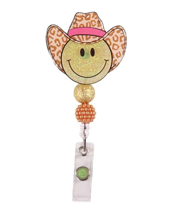 Smiley Badge Reel | Simply Southern