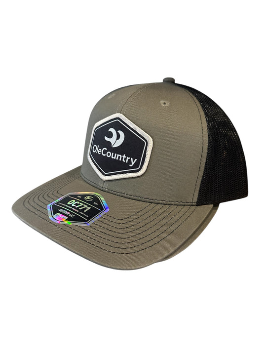 Ole Country Logo Hat - Gray/Black