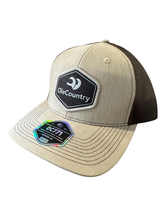 Ole Country Logo Hat - Light Tan/Brown