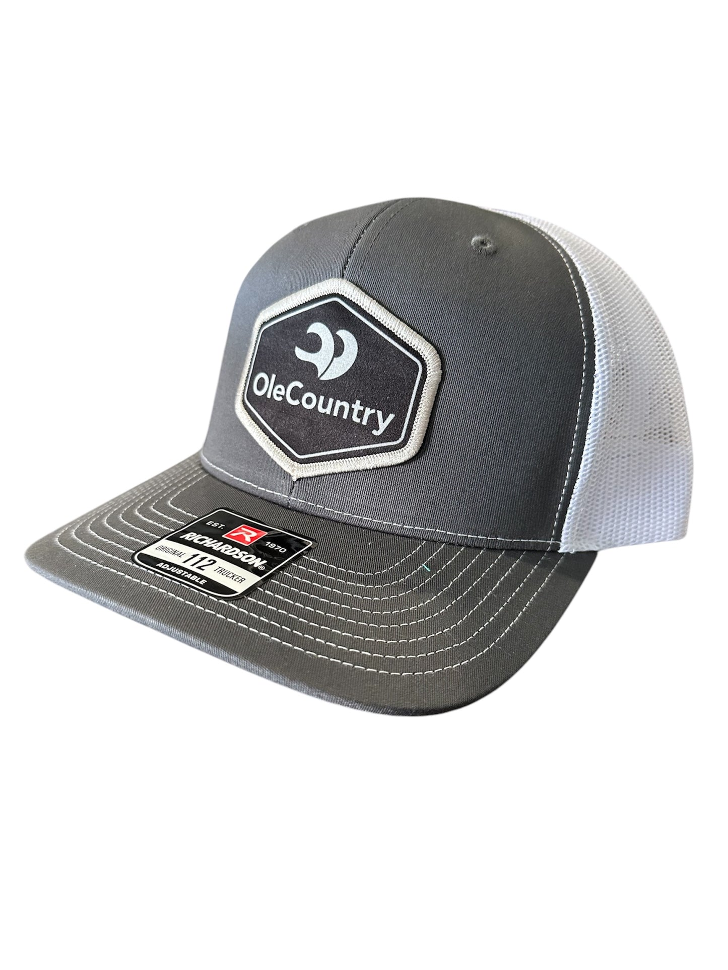 Ole Country Logo Hat - Gray/White