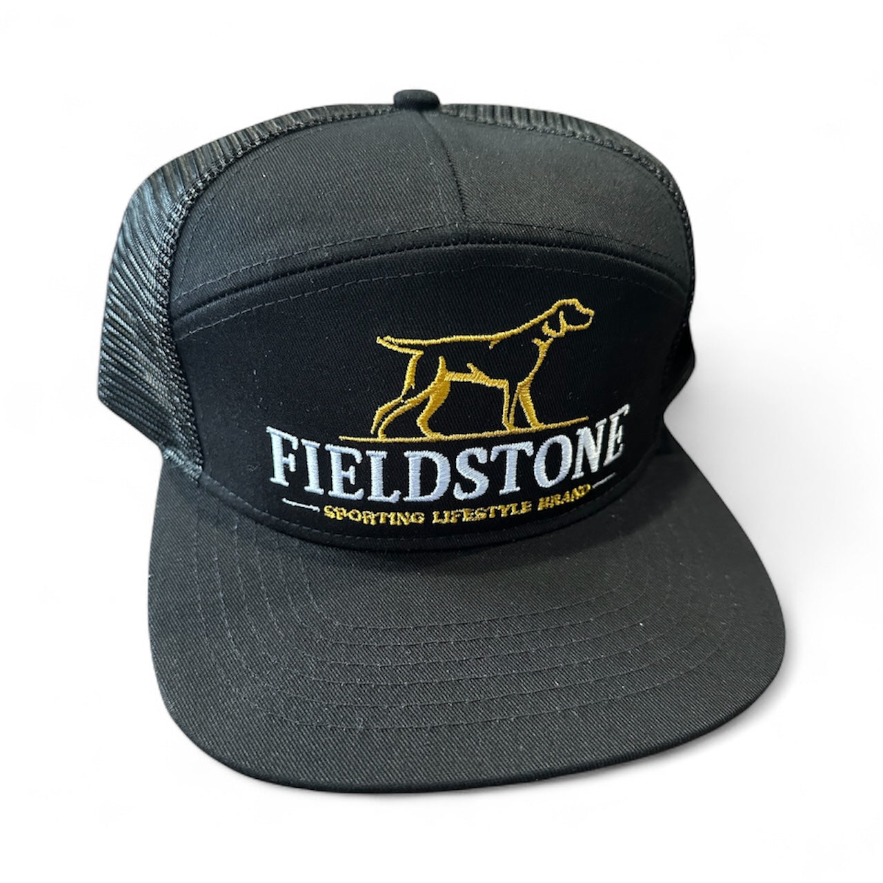 Fieldstone 7 Panel Logo Hat