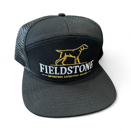 Fieldstone 7 Panel Logo Hat