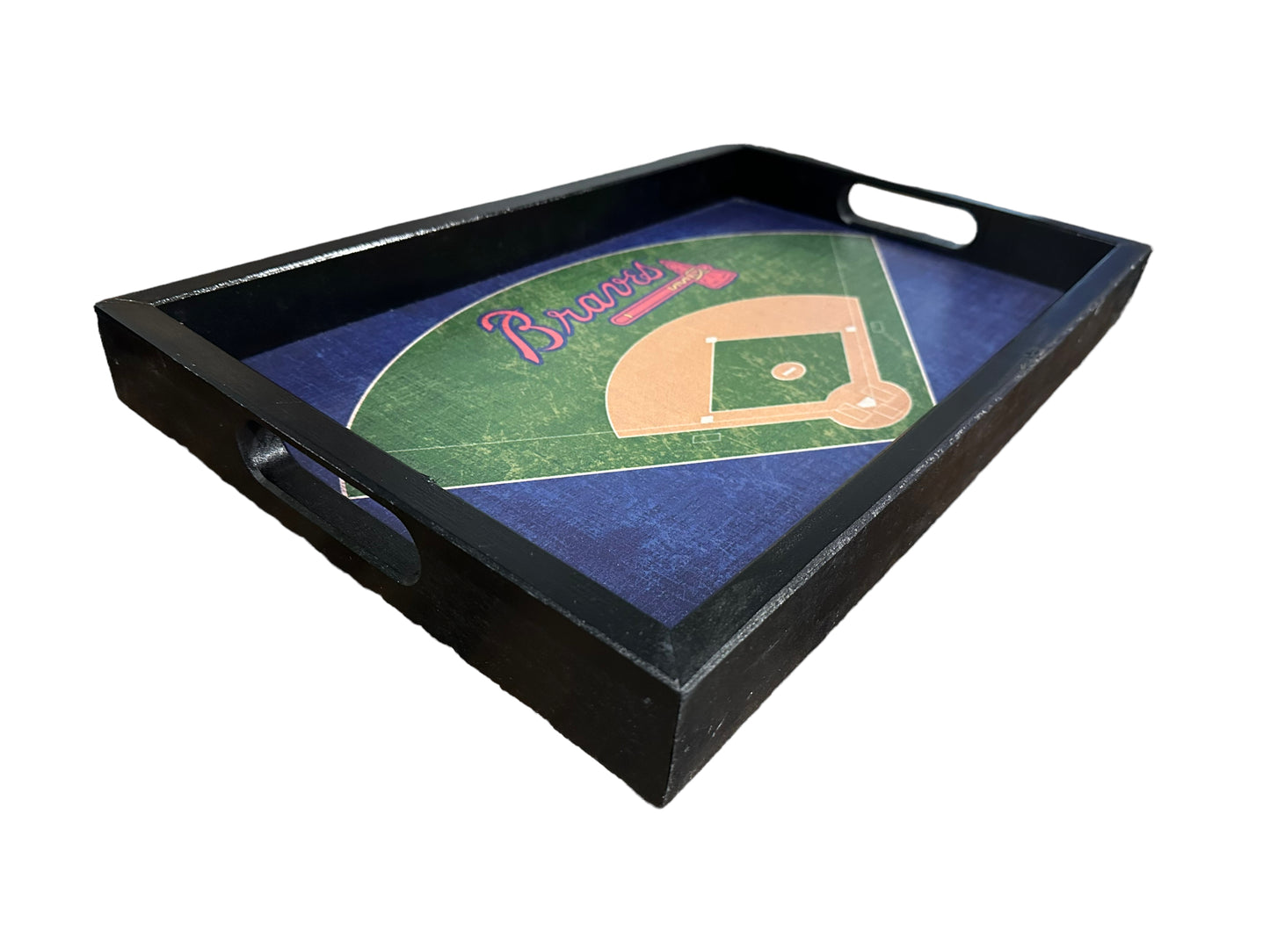 Braves Wood Serving Tray