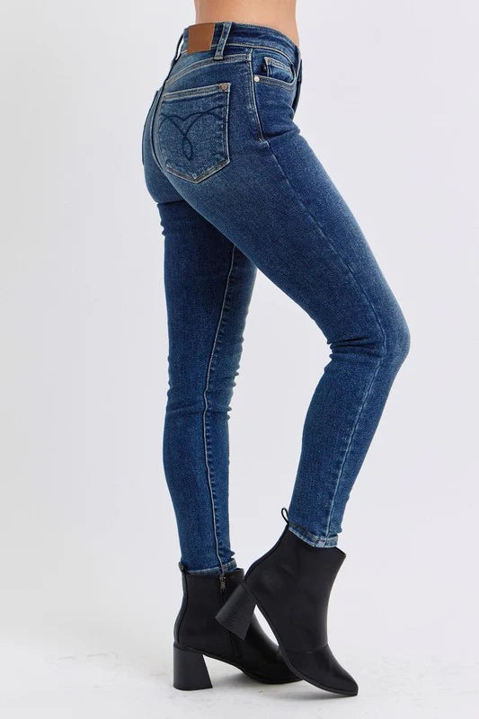 Dark Wash Skinny Jeans | Judy Blue