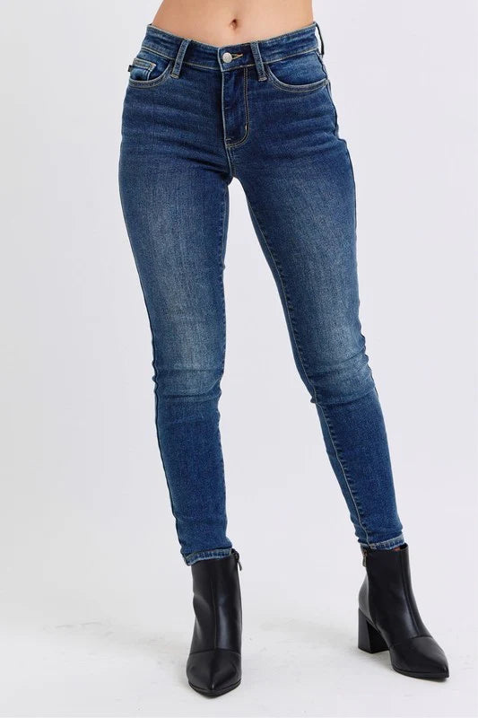 Dark Wash Skinny Jeans | Judy Blue