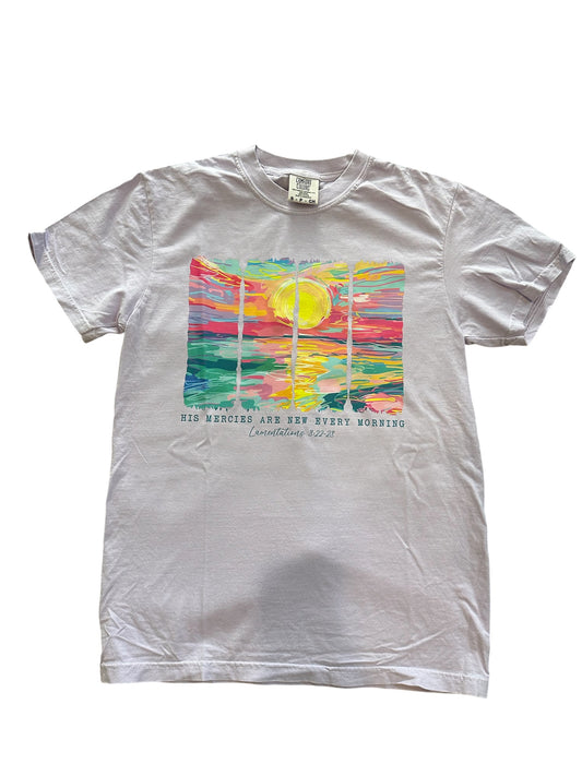 New Mercies Tee | Lilac