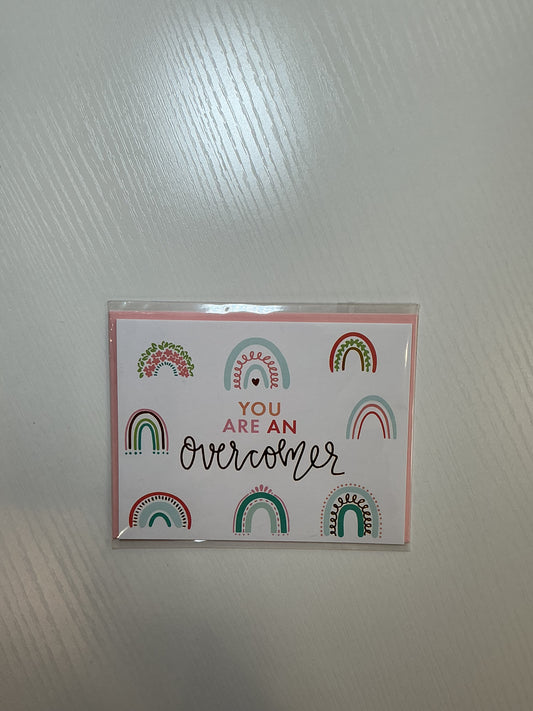 Overcomer Greeting Card | Mary Square