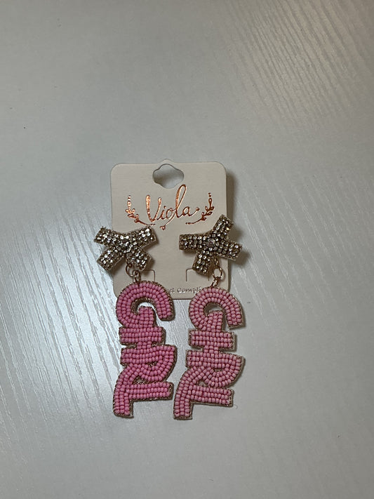 Beaded Girl Earrings