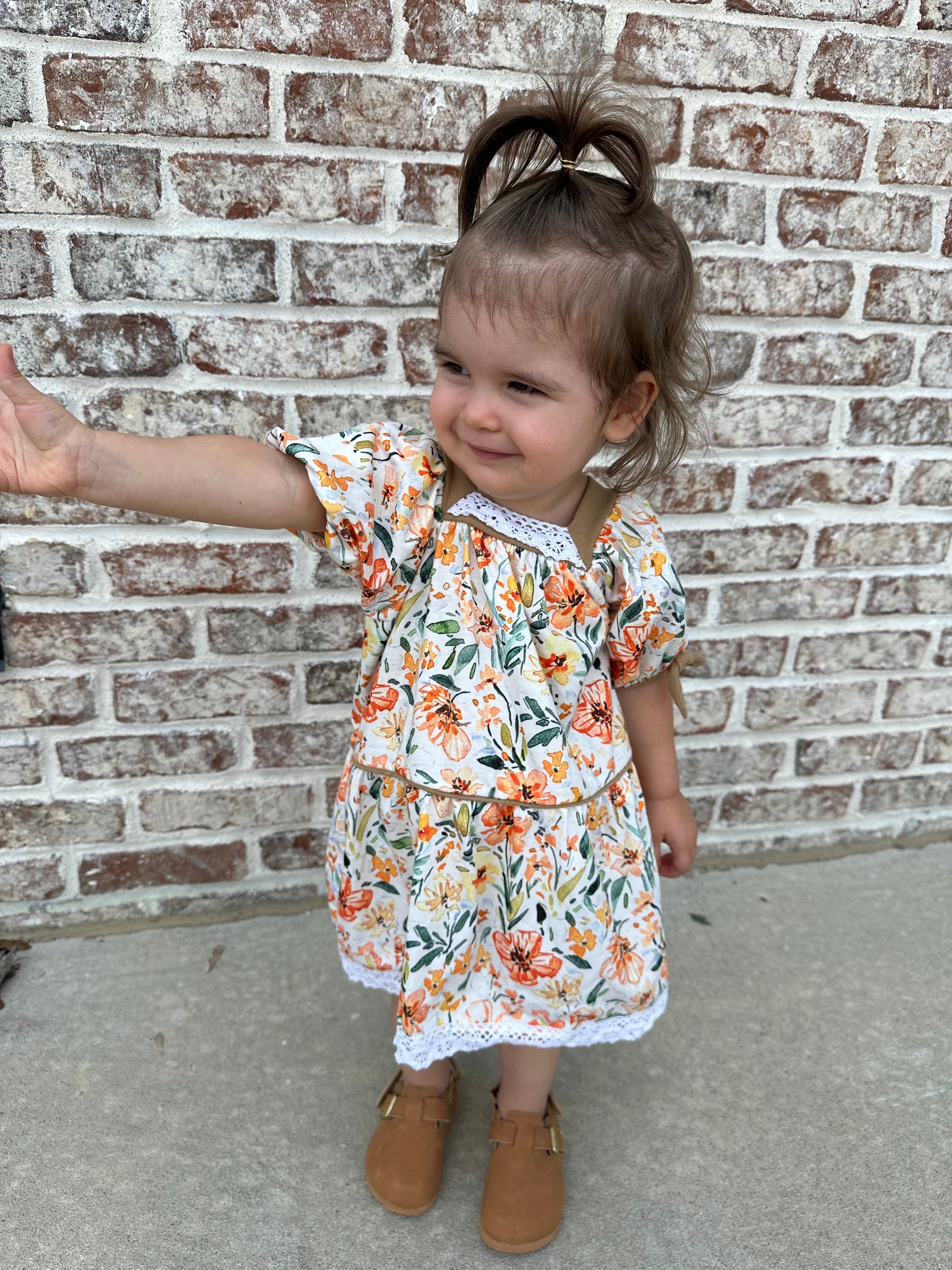Fall Floral Bubble/Dress J & R Outfitters Fall Floral Bubble/Dress J & R Outfitters