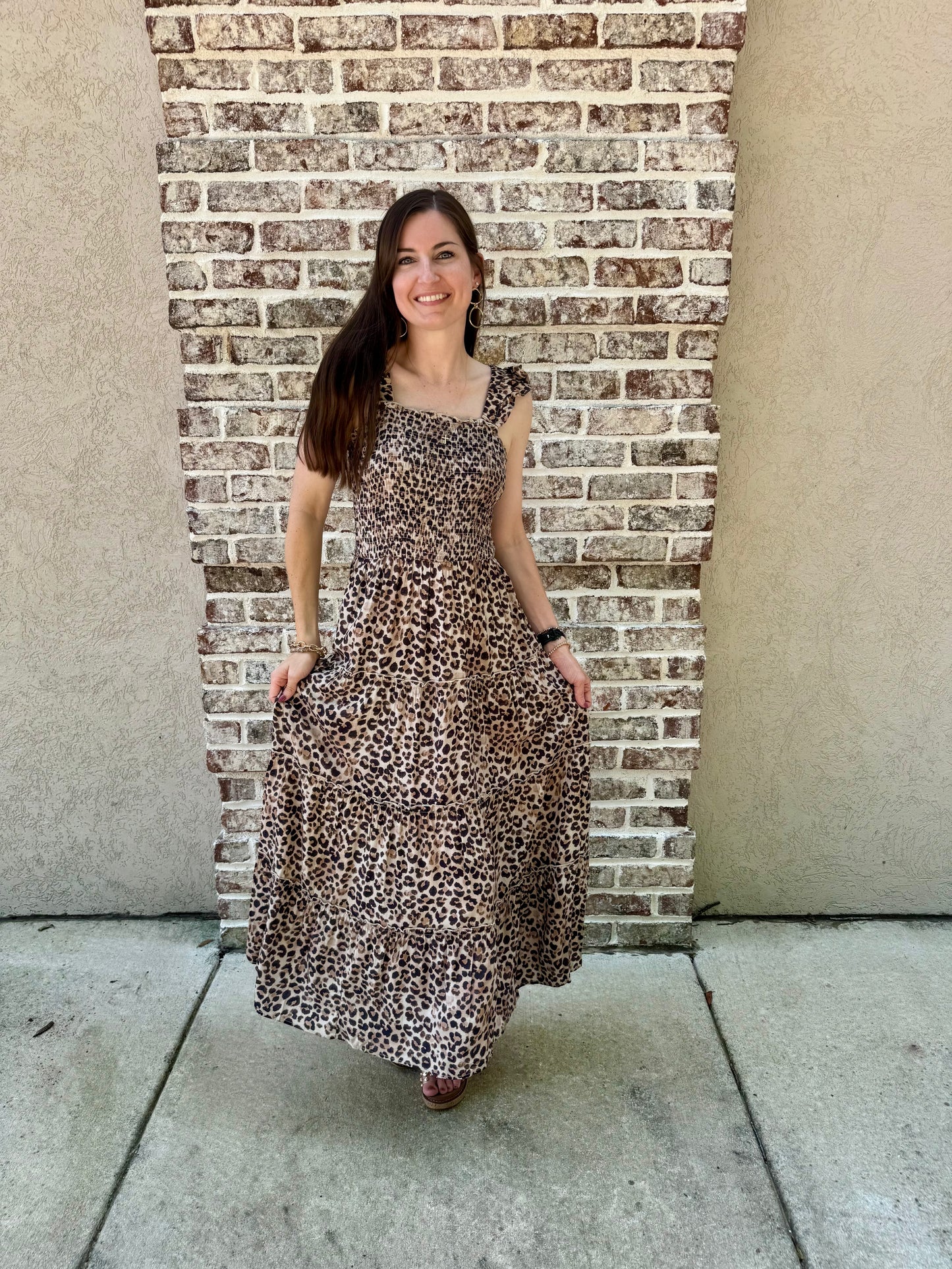 Leopard Maxi Dress