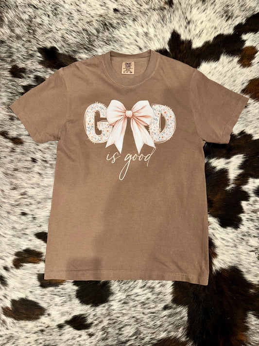 God is Good Tee | Brown