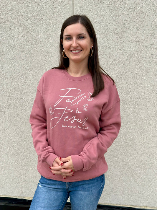 Fall for Jesus Sweatshirt