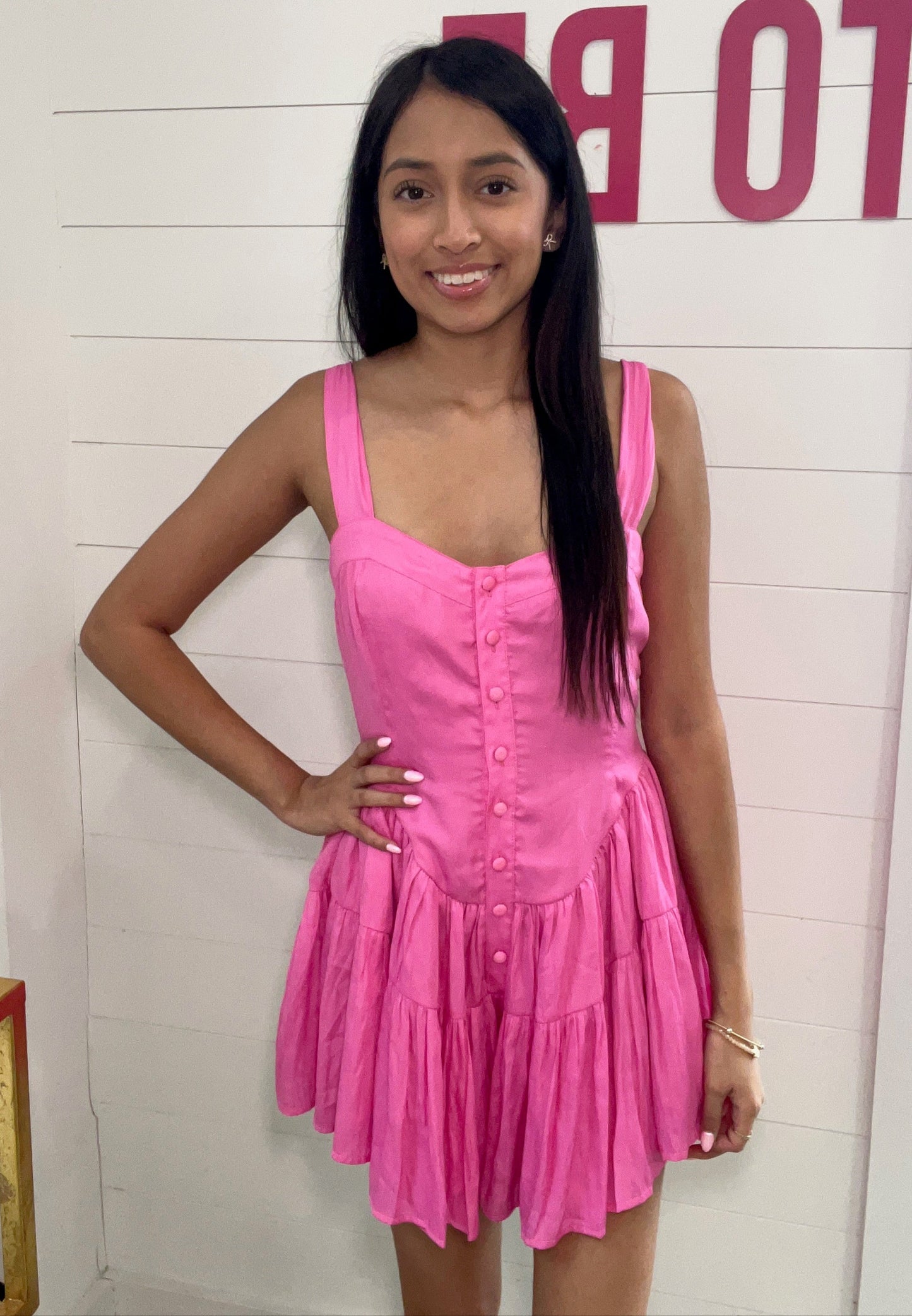 Sweetheart Pink Romper
