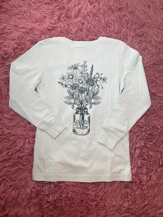 Youth Fall Bloom LS Tee