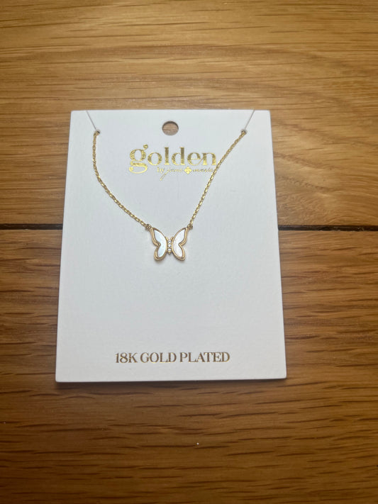 Butterfly Charm Necklace | Jane Marie