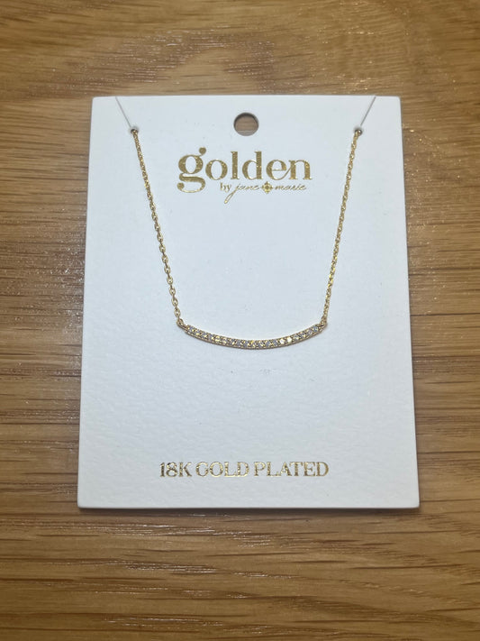 Crystal Bar Necklace | Jane Marie