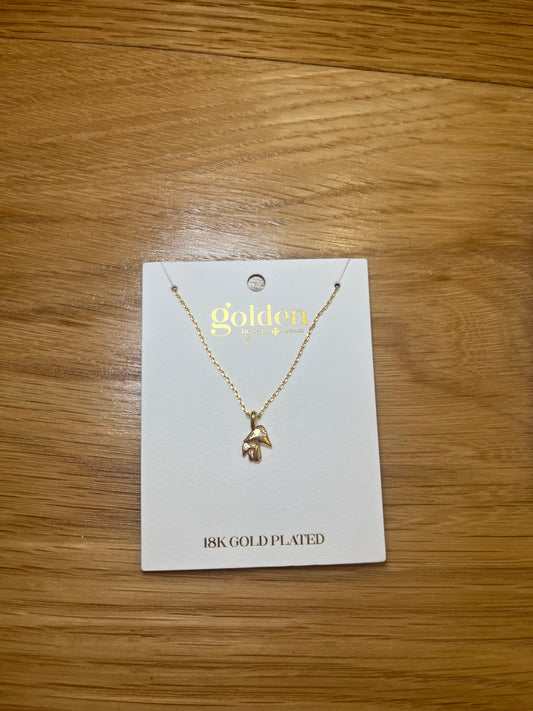 Mushroom Charm Necklace | Jane Marie