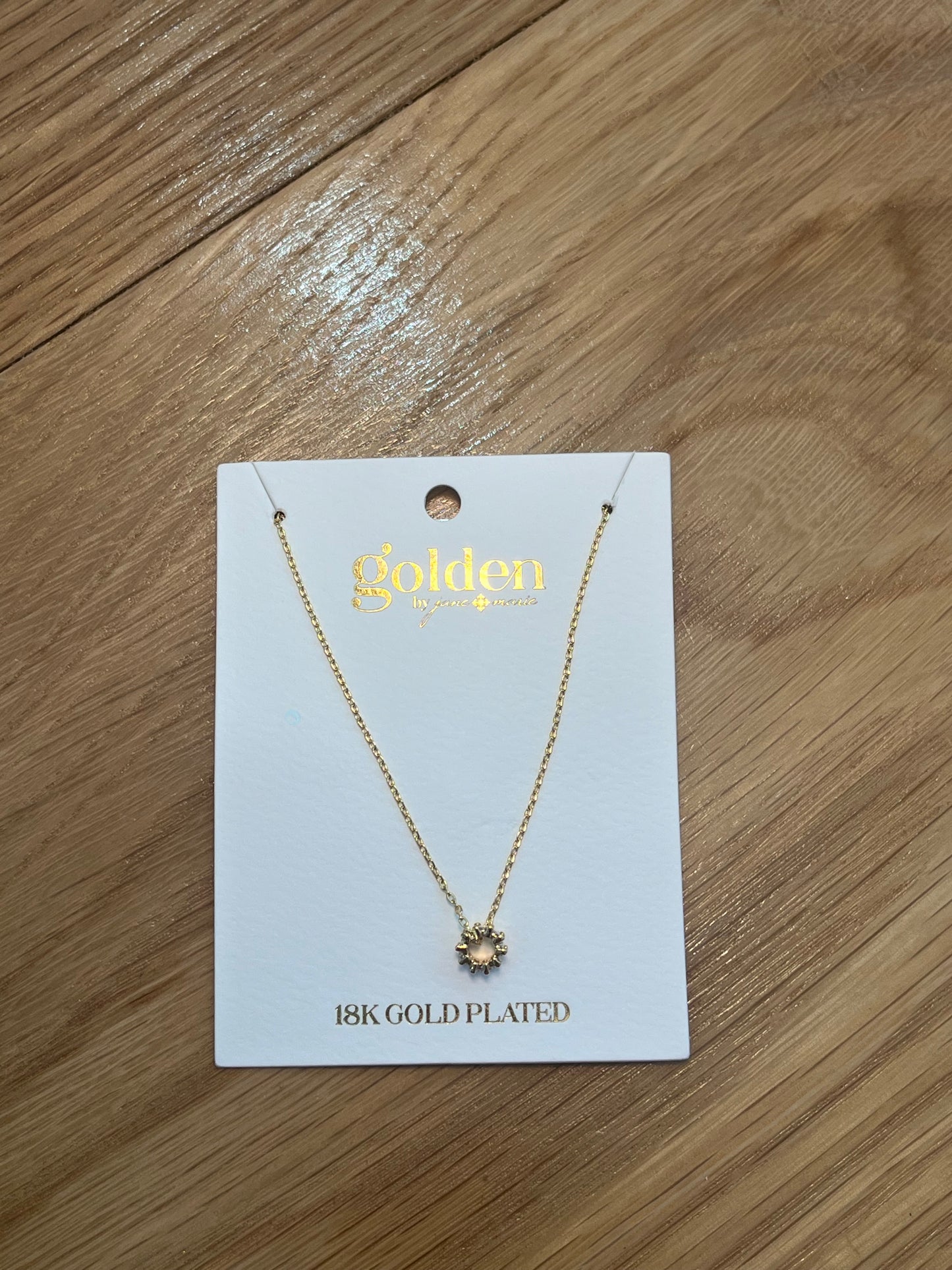 Open Circle Necklace | Jane Marie