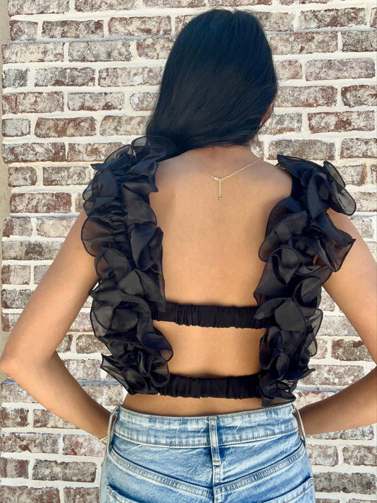 Dahlia Top | Black
