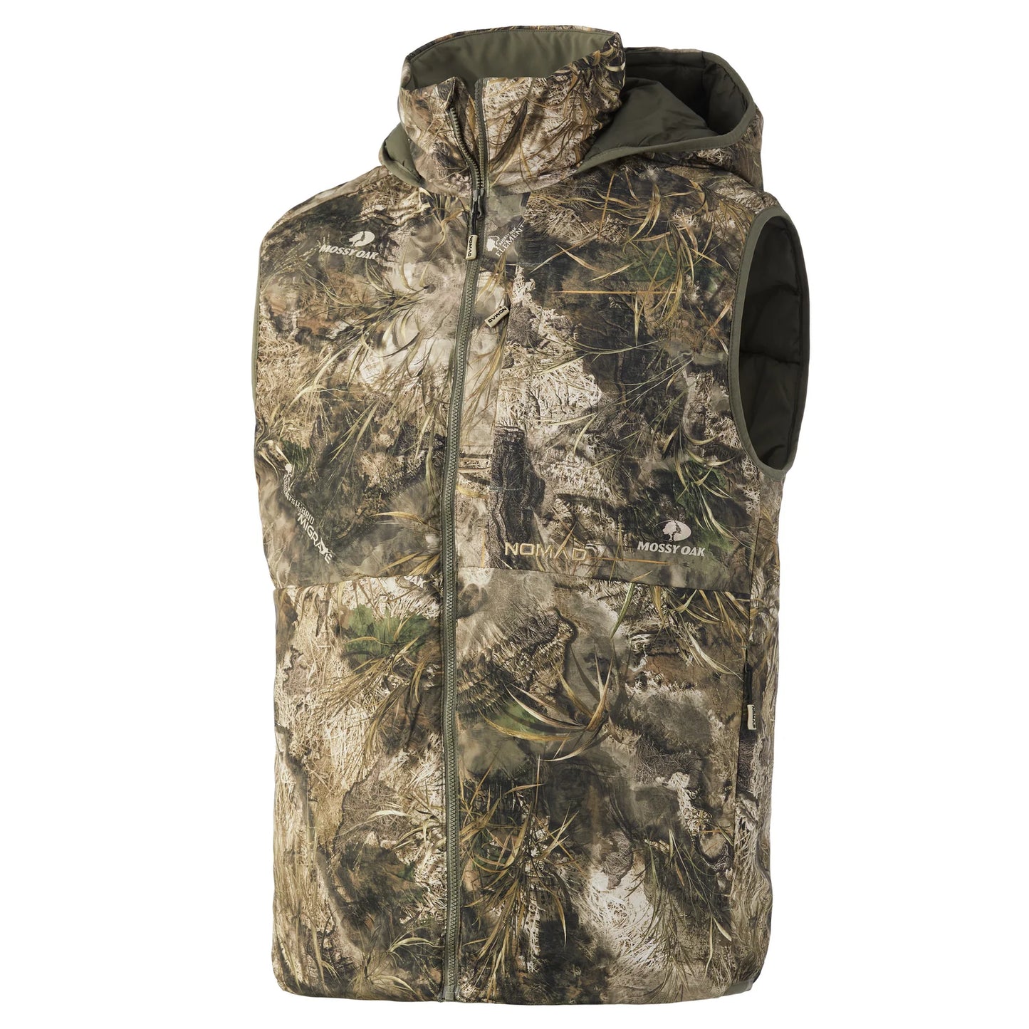 Hooded Vest - Mossy Oak Migrate