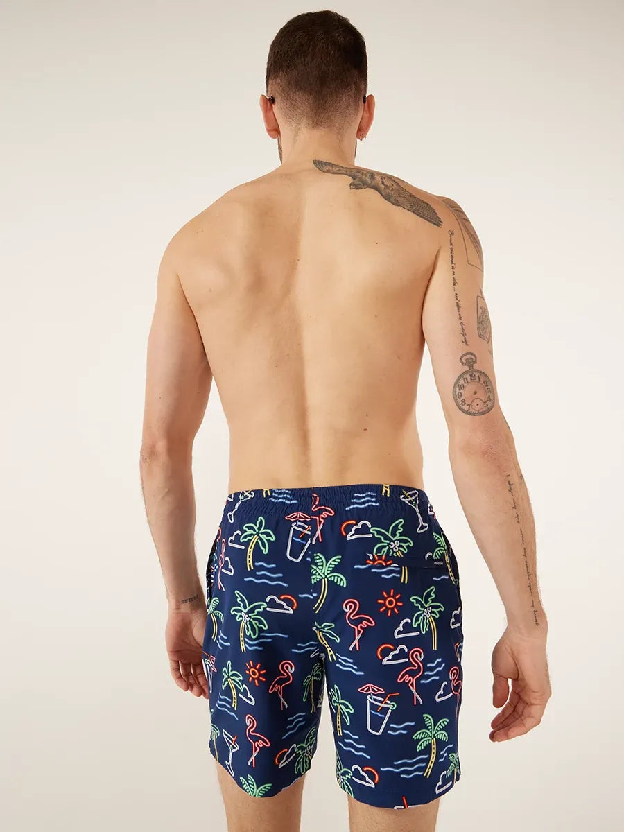 The Neon Lights 5.5" Classic Swim Short