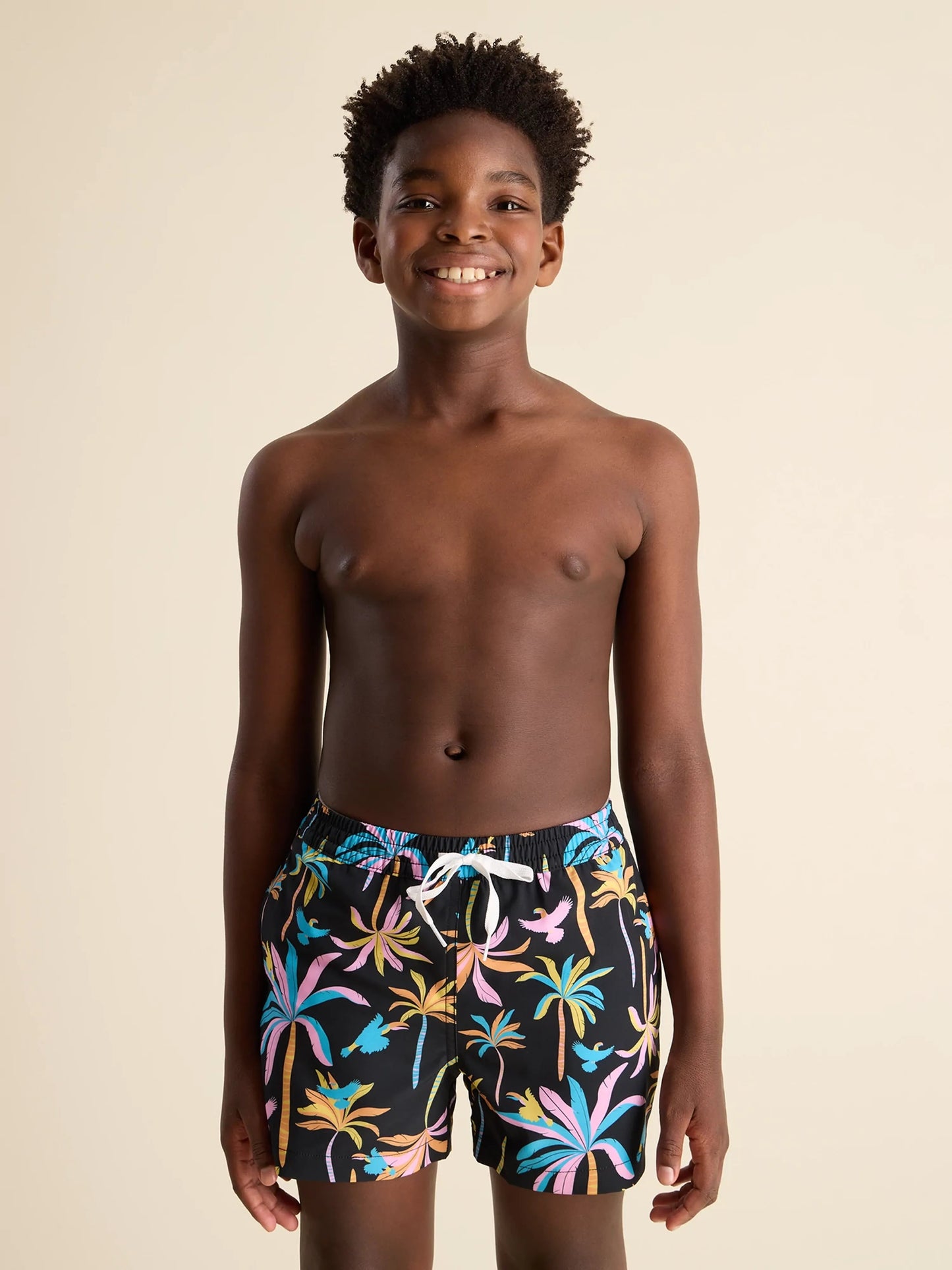 Youth The Black Light Nights Classic Swim Trunk
