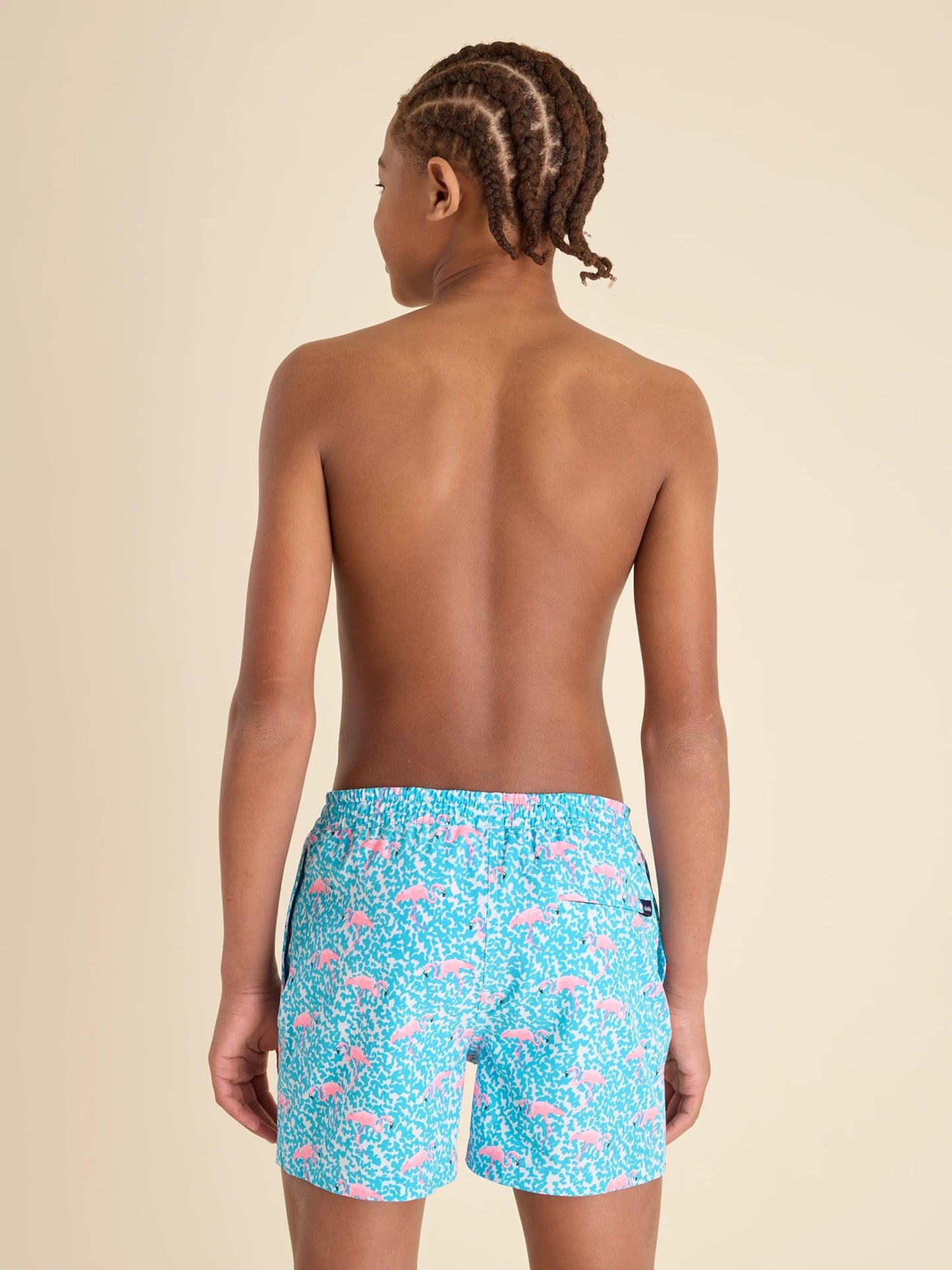 Youth The Domingos Are For Flamingos Classic Swim Trunk