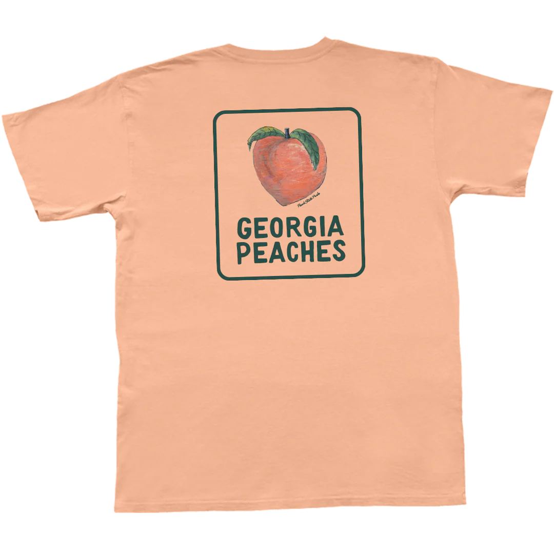 Georgia Peaches SS Pocket Tee