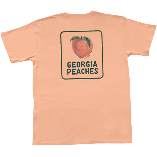 Georgia Peaches SS Pocket Tee