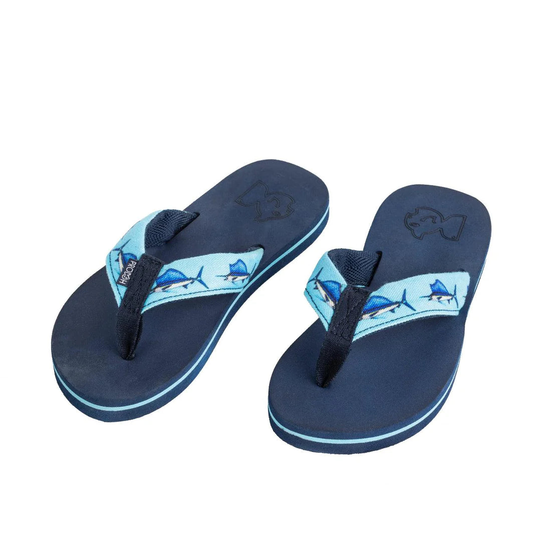 Youth Fishing' Hole Flip Flops