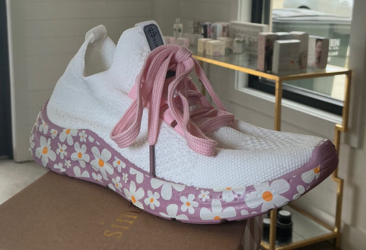 Pink Floral Sneaker | Simply Southern