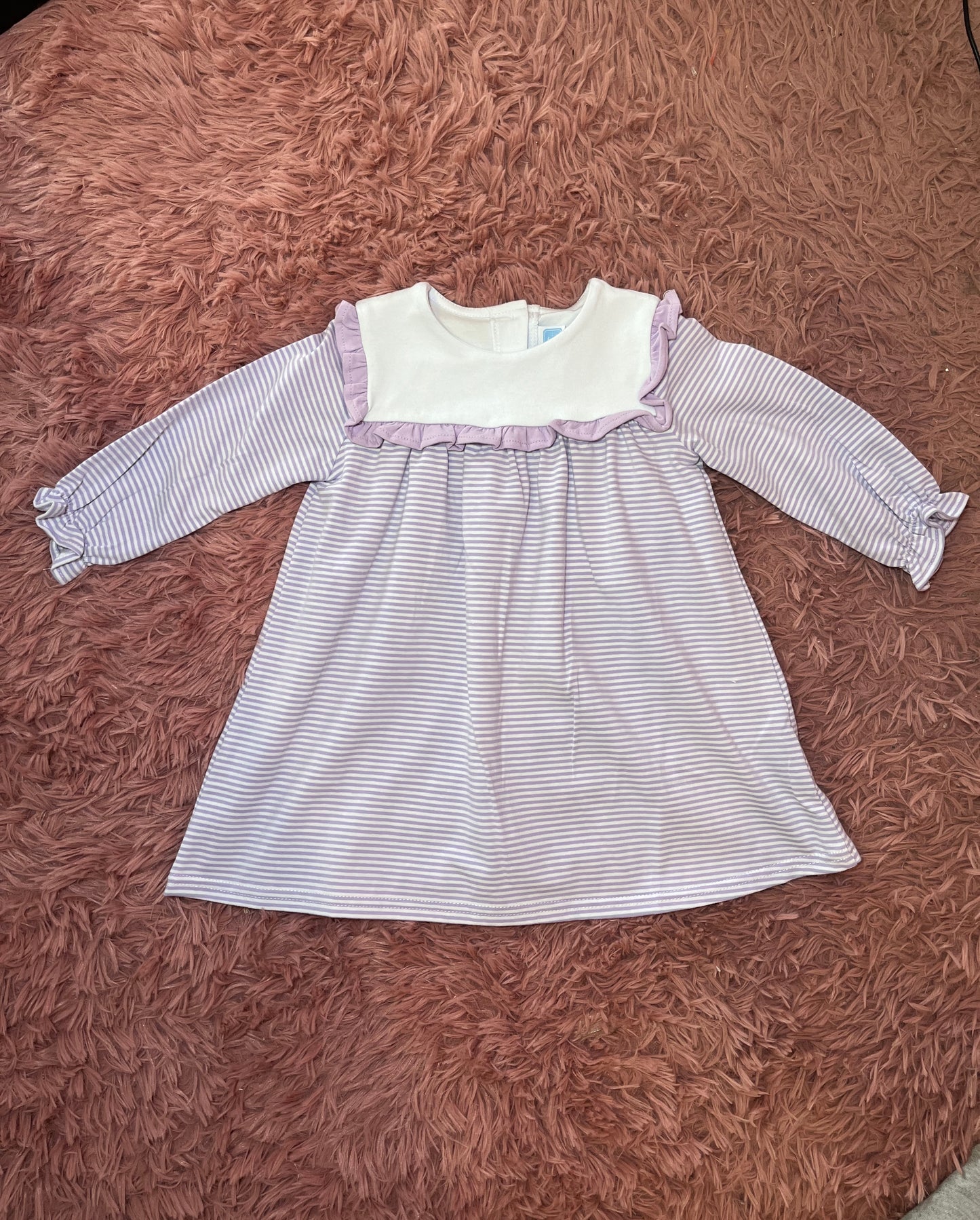 Purple Stripe Dress