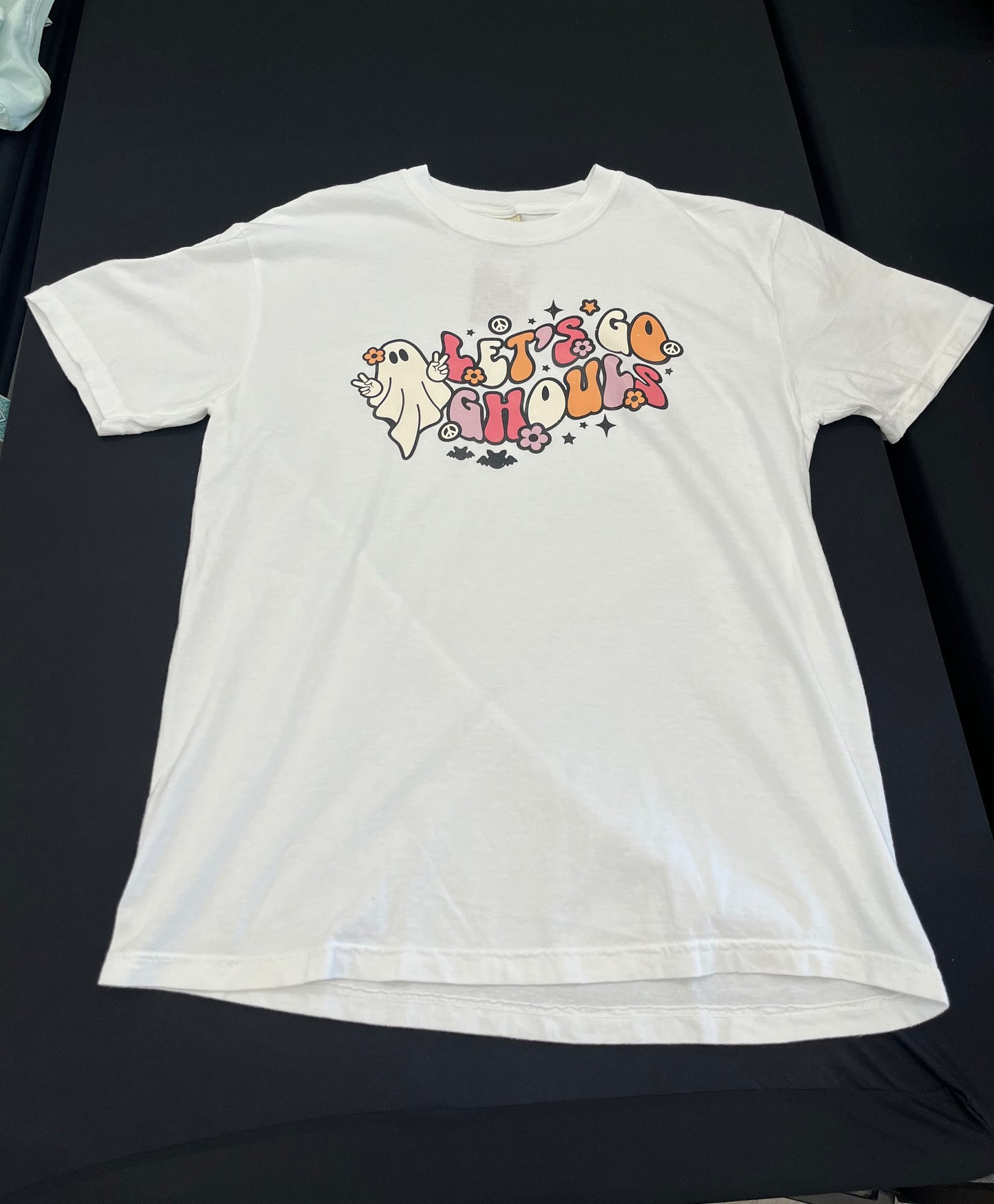 Let's Go Ghouls Tee | White
