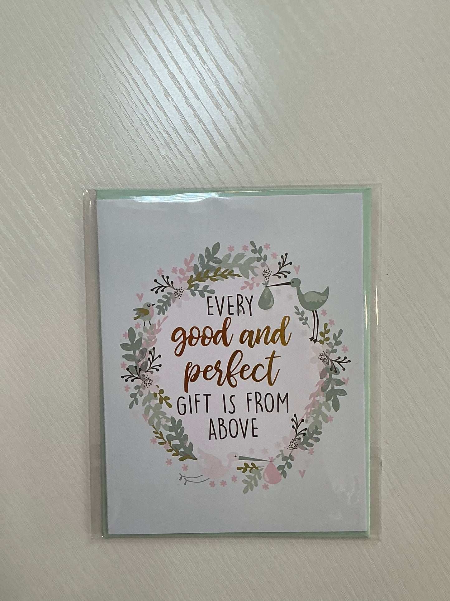 Gift Is From Above Greeting Card | Mary Square