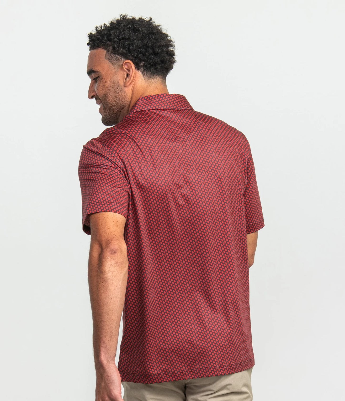 Dawg Walk Printed Polo