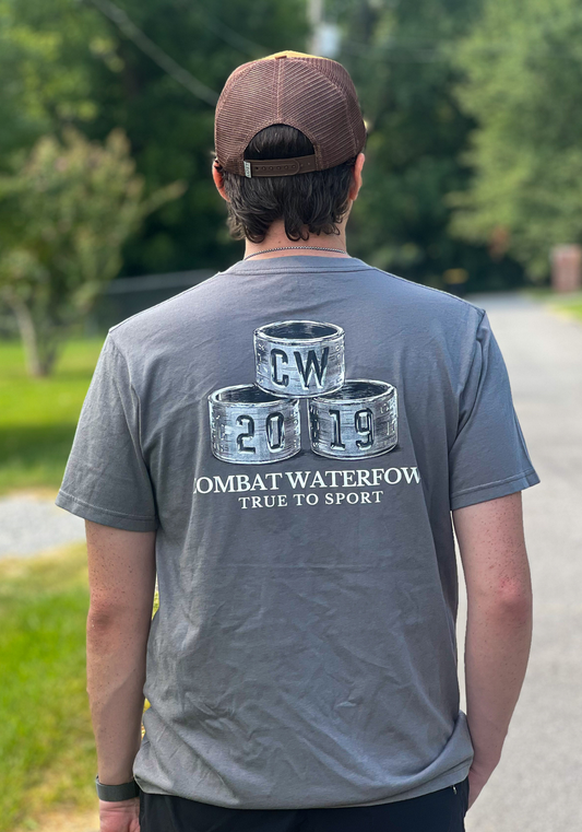 Triple Banded Logo Tee